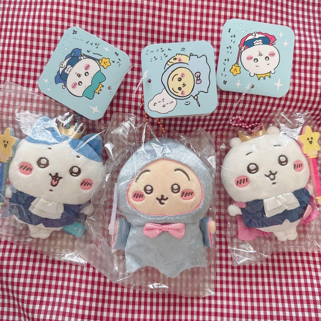 【新品.お顔厳選.未開封】♡ちいかわバ〜スディッ...マスコット3点セット♡