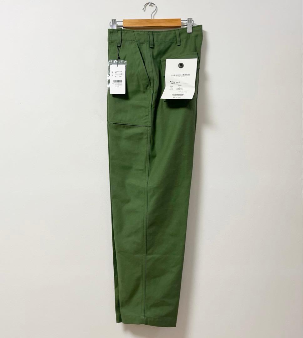 THE SHINZONE　ベイカーパンツ　レディース　40　カーキ　シンゾーン