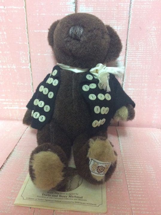 パーリーキングベア　ドリス&テリー・ミショーNo.1344ビンテージテディベア