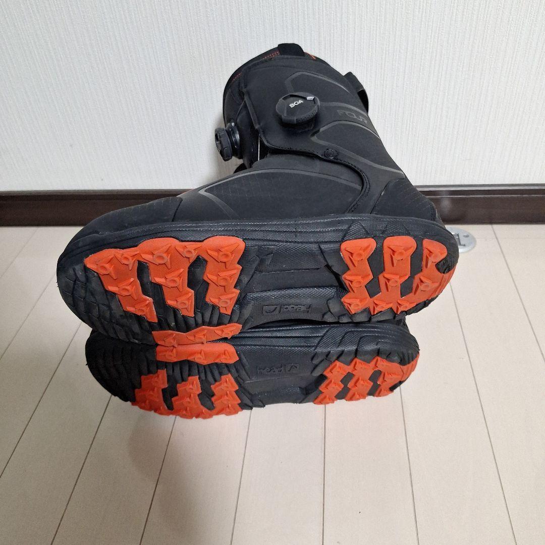 スノーボードブーツ　ヘッドフォアダフルBoAブーツベルクロパワーバンド2本付き