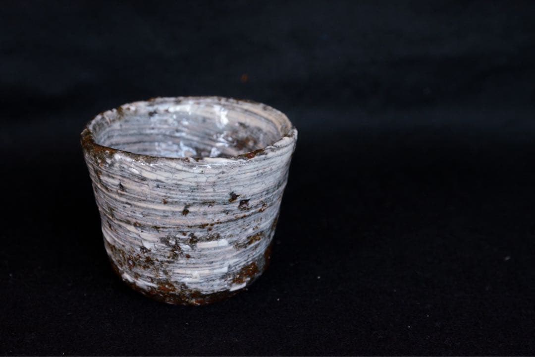 【中川自然坊】刷毛目唐津ぐい呑