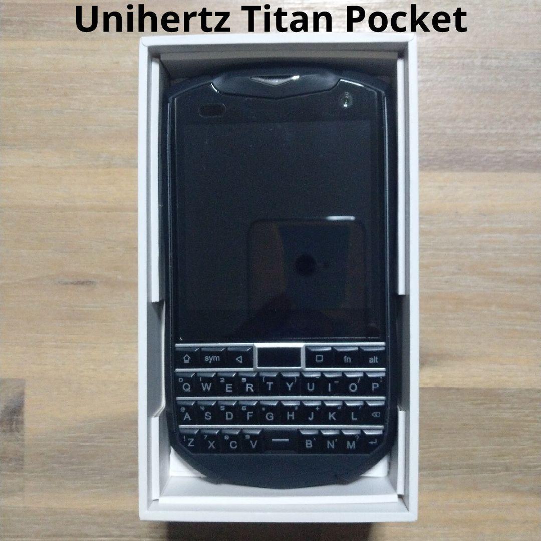 【美品】Unihertz Titan Pocket ブラック 本体