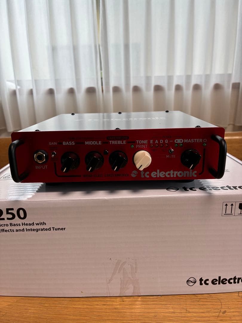 tc electronic ティーシーエレクトロニック BH250 アンプヘッド