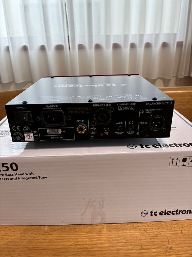 tc electronic ティーシーエレクトロニック BH250 アンプヘッド
