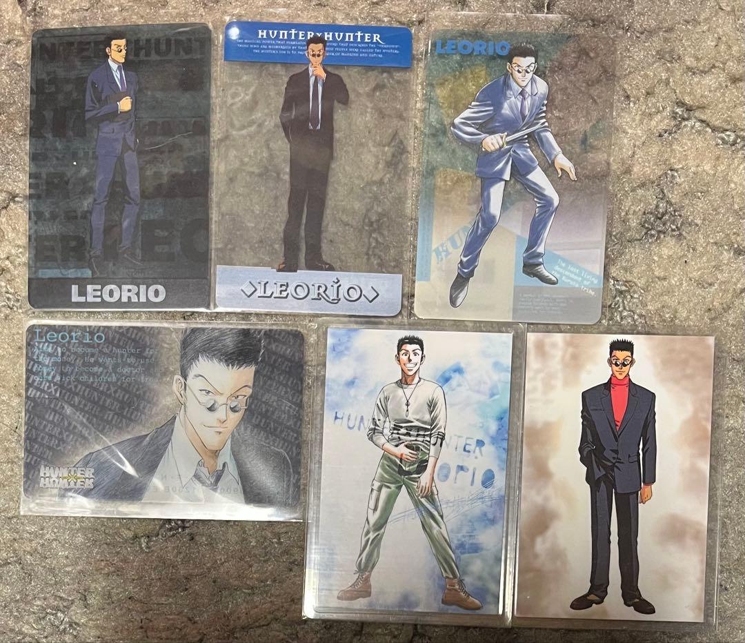 超激安特価‼️初期‼️HUNTER×HUNTER ラミネートカード レオリオ 6枚‼️