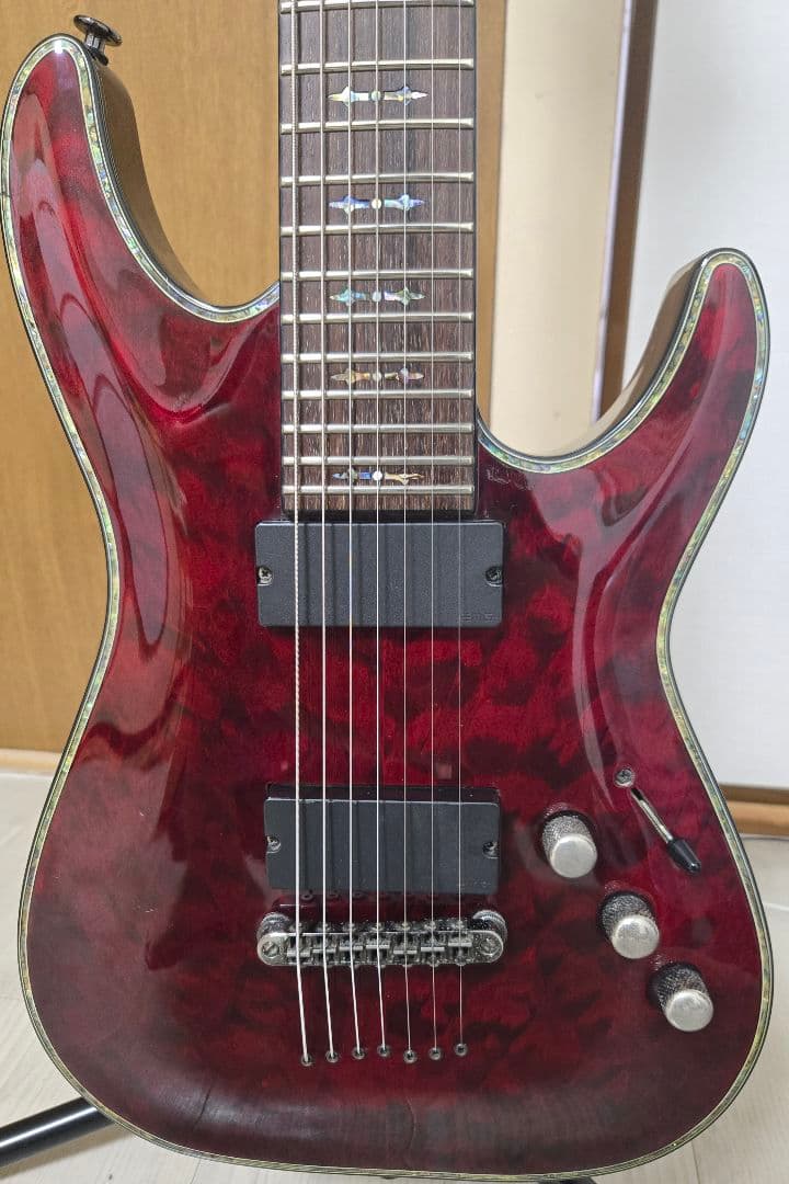 Schecter AD-C-7-HR (Black Cherry) 7弦