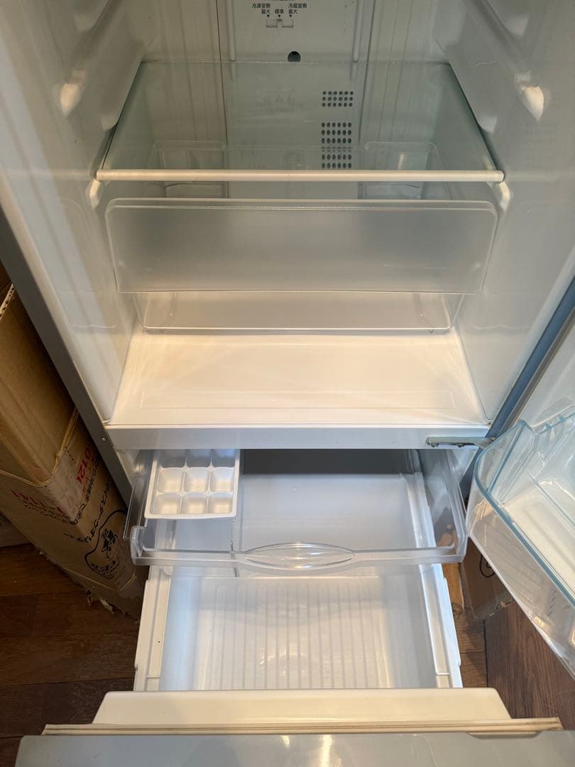 Panasonic 冷蔵庫 2ドア シルバー(168リットル) 使用歴あまり無し