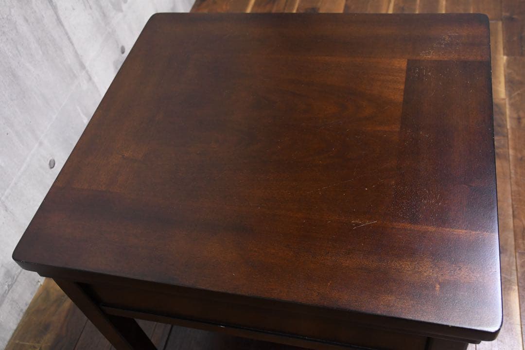 EIK65 アシュレイ T864-3 サイドテーブル ナイトテーブル 引出し付き