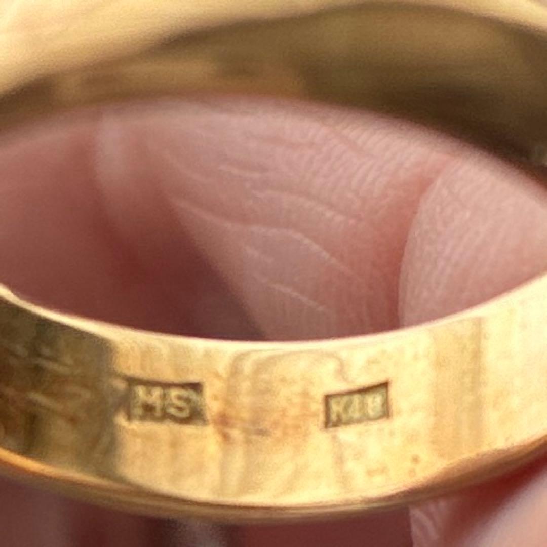 k18 リング　10号