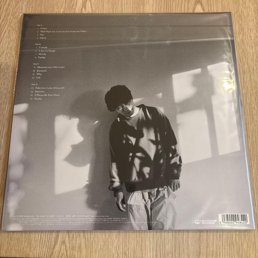 星野 源 / Gen (2枚組/重量盤レコード/クリアーヴァイナル)