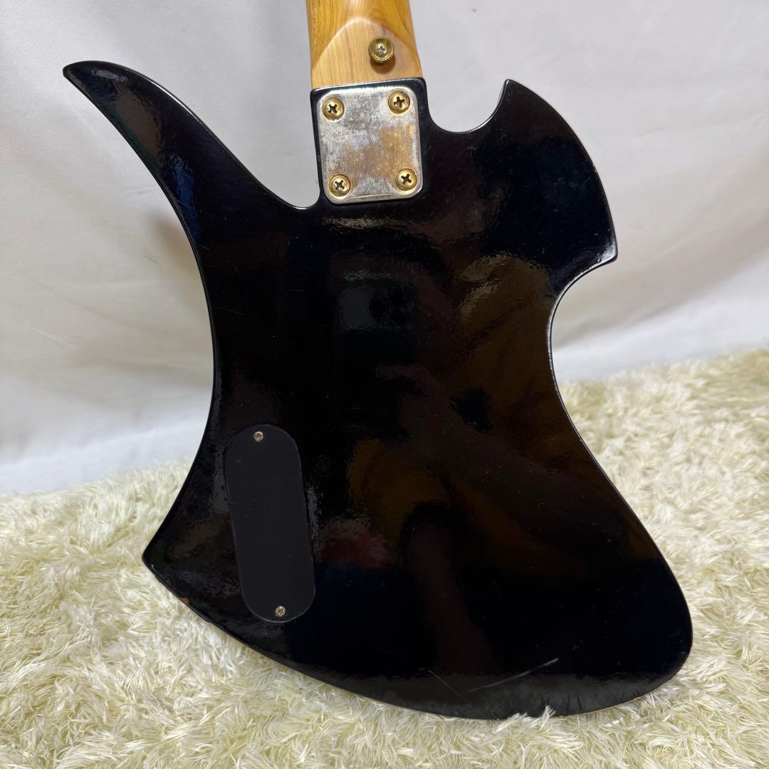 エレキギター　ブラック　ミニギター　hide