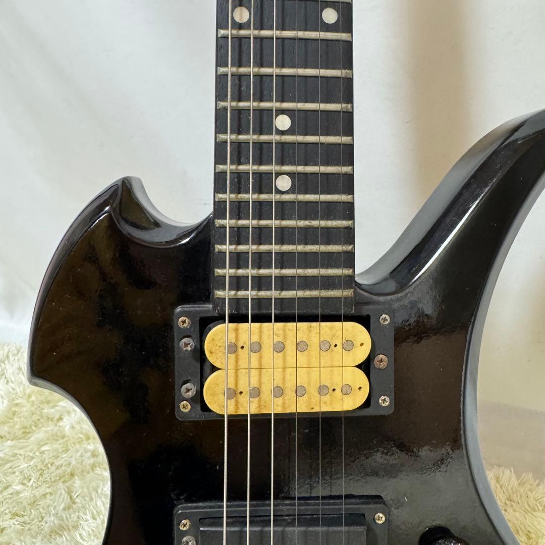 エレキギター　ブラック　ミニギター　hide