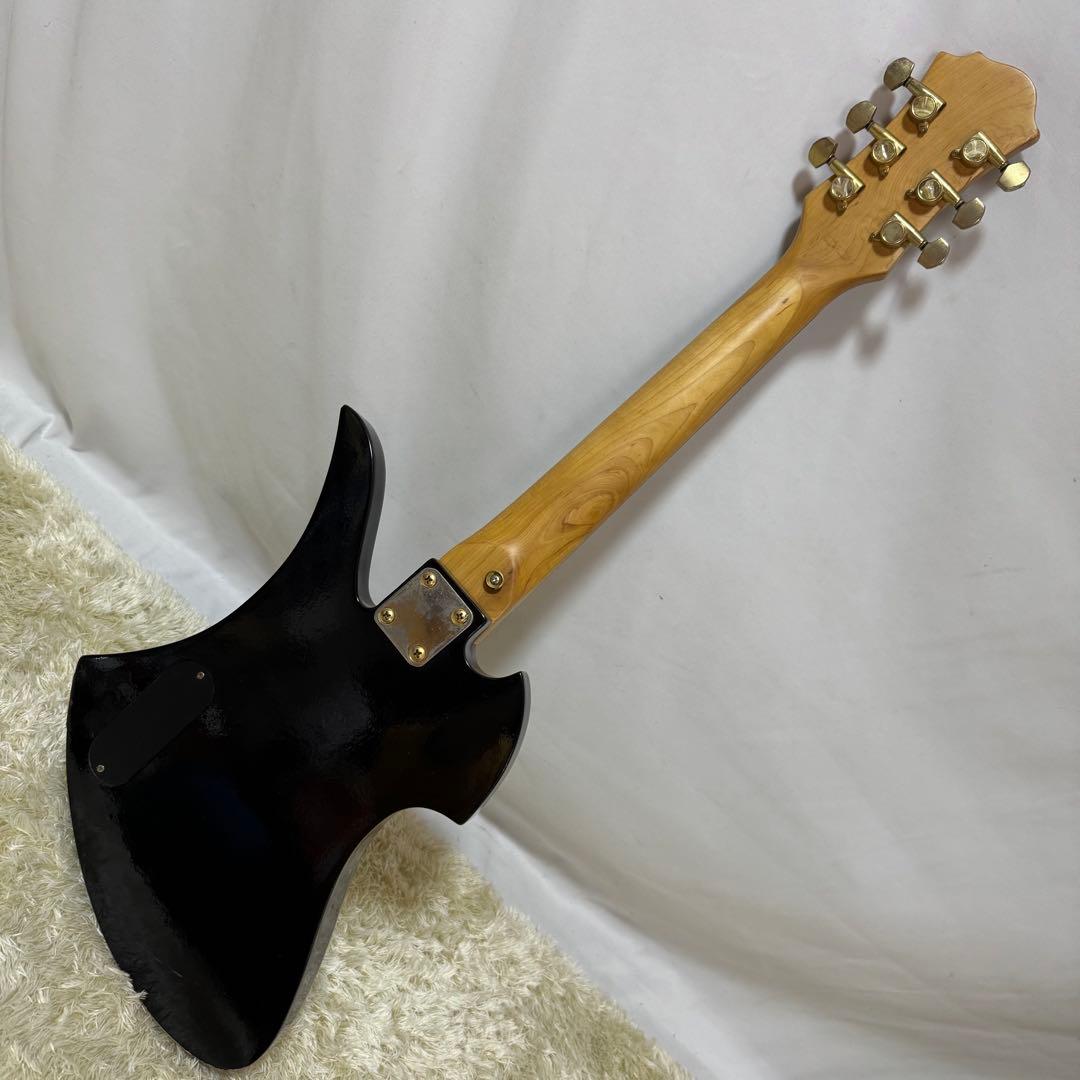 エレキギター　ブラック　ミニギター　hide