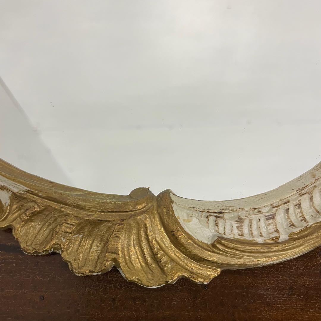 アンティークミラー イタリア製 ロココ調