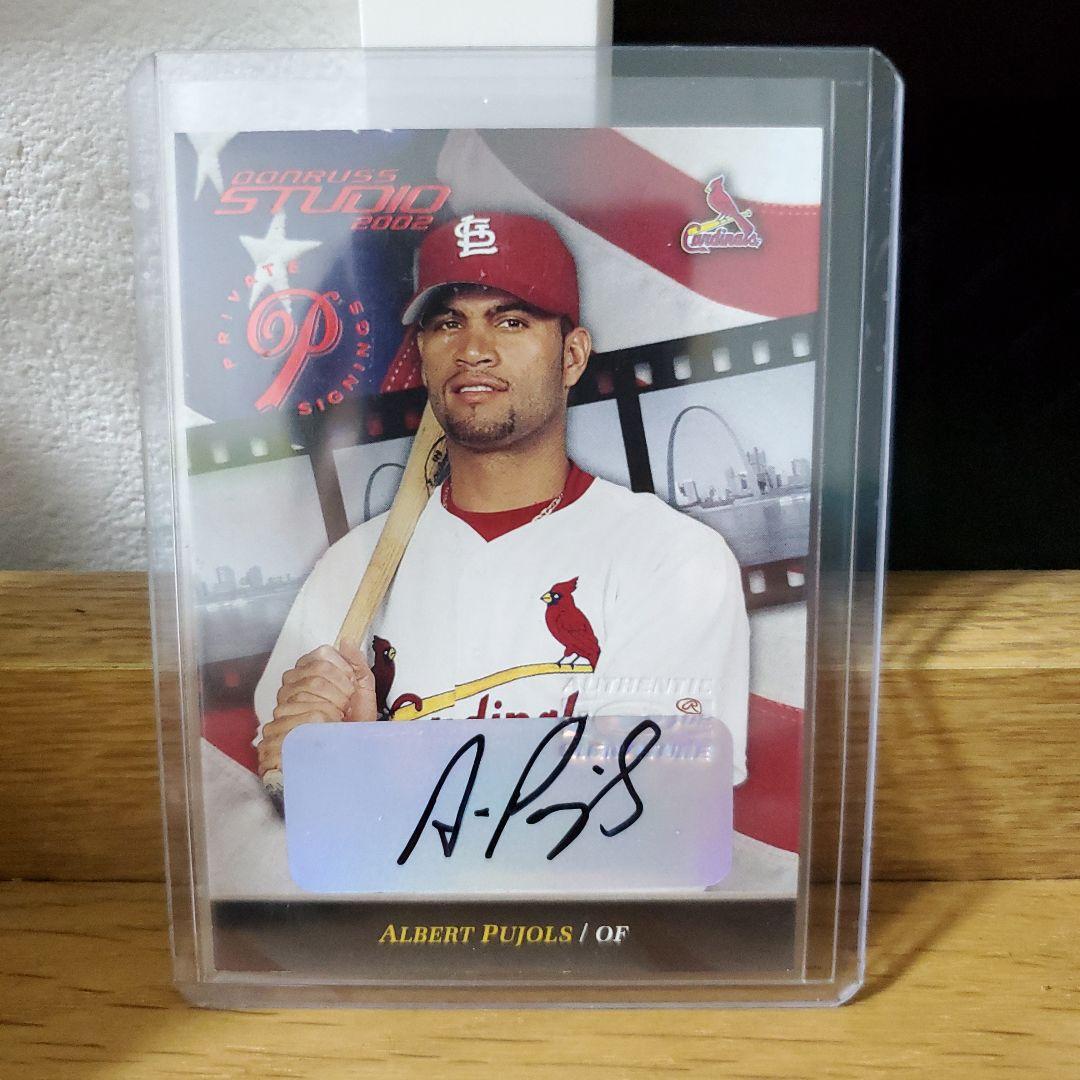 プホルツ　pujols サインカード　25枚限定　激レア