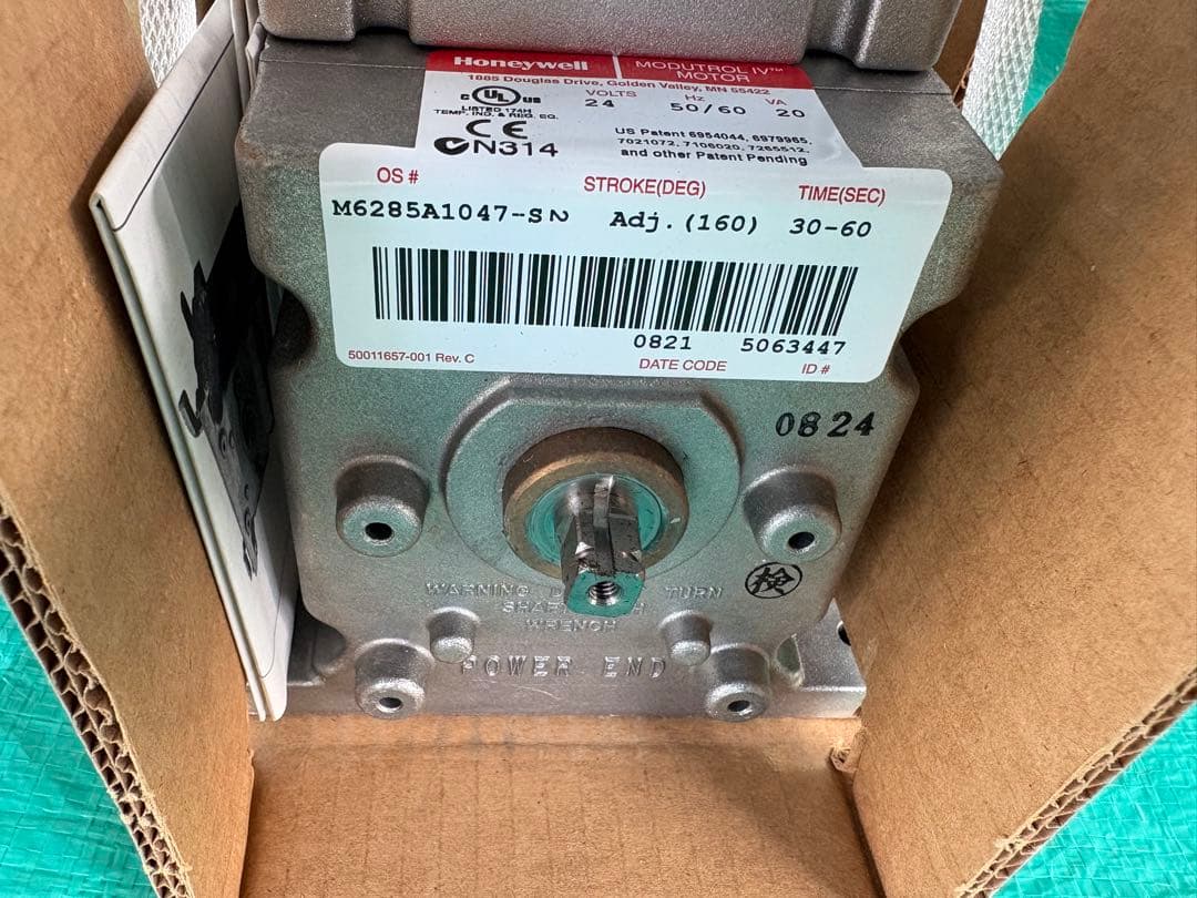 Honeywell M6285A1047-S モーター