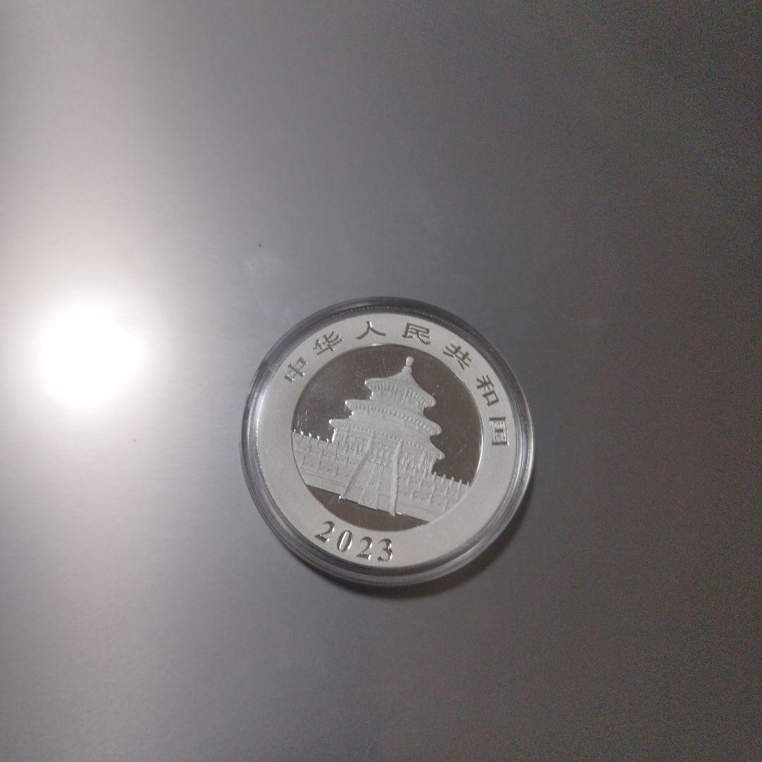 パンダ銀貨　2023年