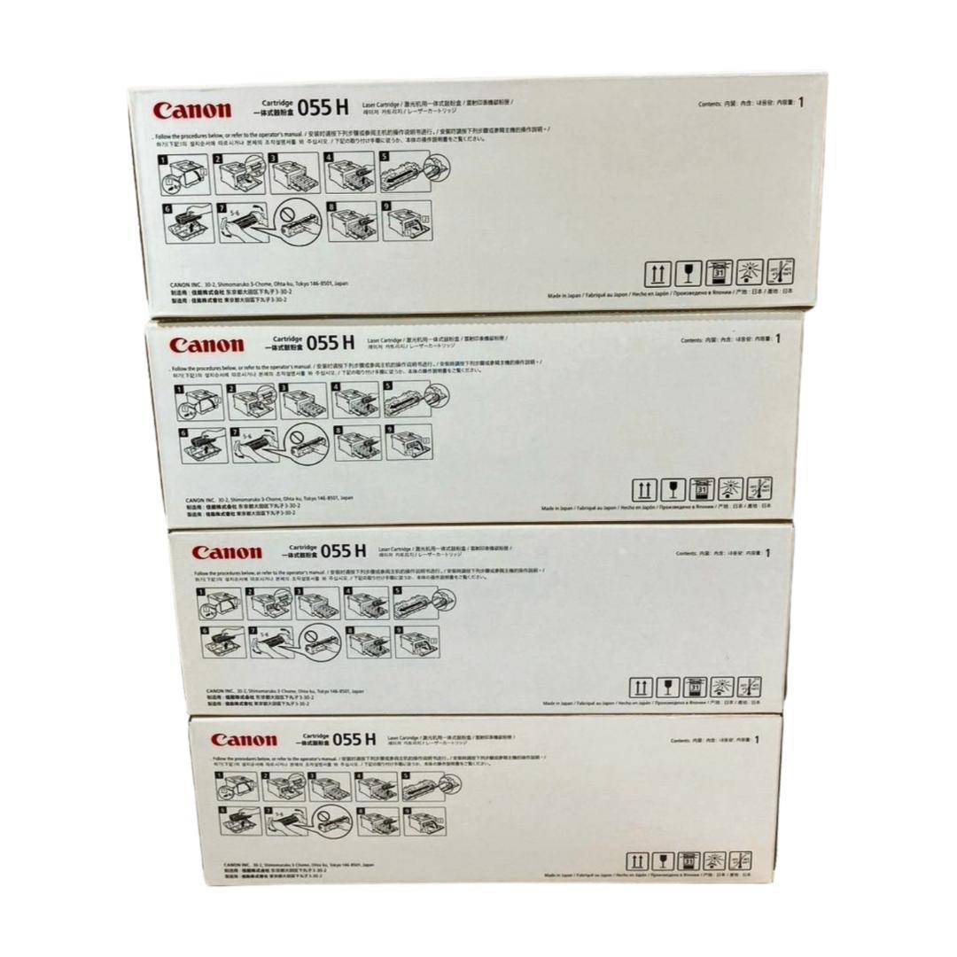 【4色セット】Canon CRG-055H トナーカートリッジ 純正品・未開封