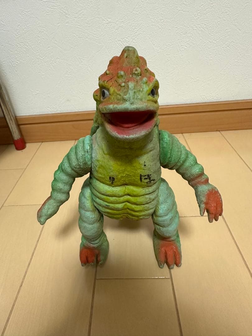 希少【当時物】カメーバ ソフビ ブルマァク 東宝 南海の大怪獣 大亀怪獣 特撮