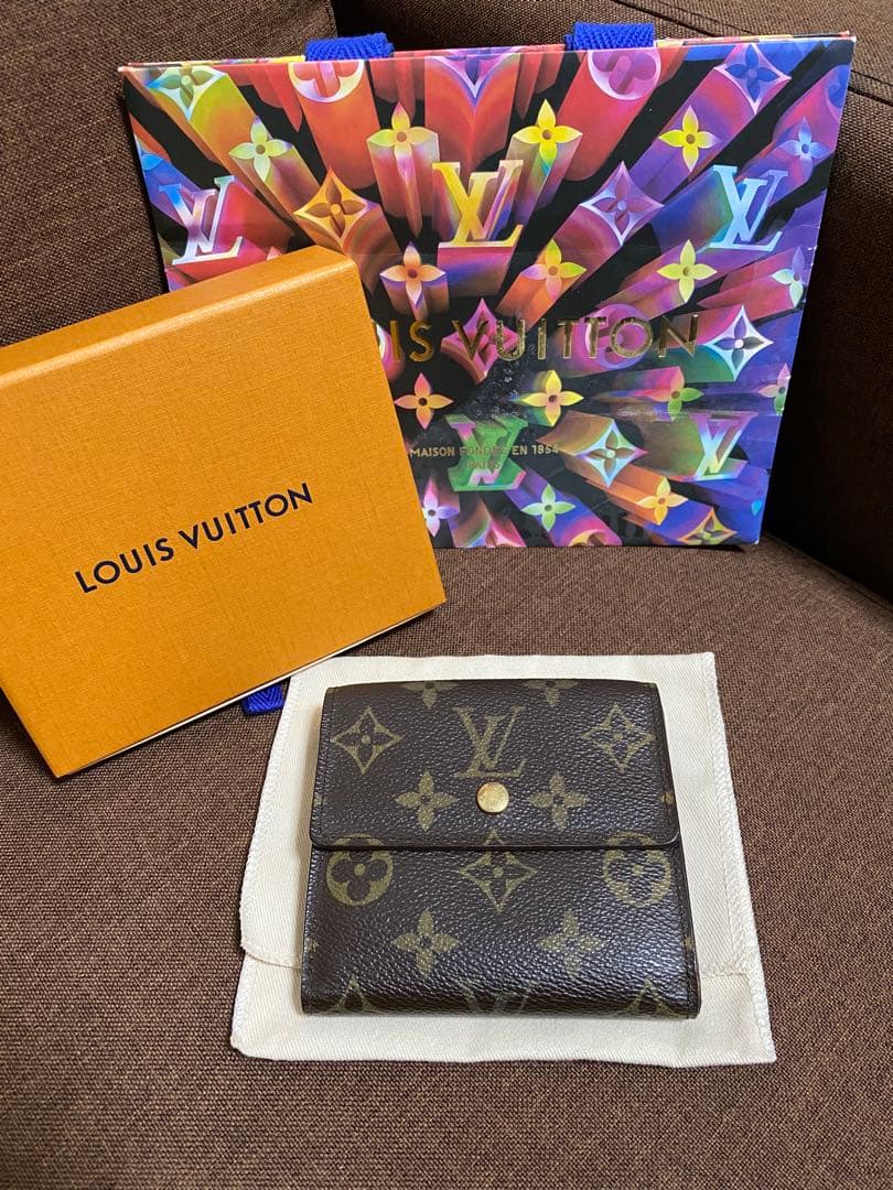 ルイヴィトン ポルトフォイユ エリーズ 折り財布 カード