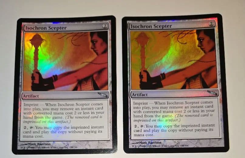 合計4枚セット 等時の王笏 FOIL 英語　ヨーグモスの意志 暴露 中国語