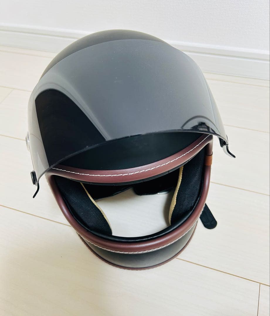 NIKITOR フルフェイス ヘルメット ブラック Lサイズ