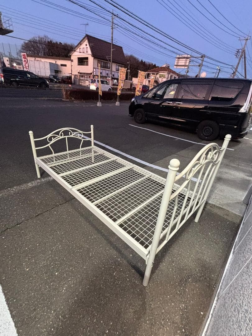 エレガント プリンセスベッド KB-037 ホワイト