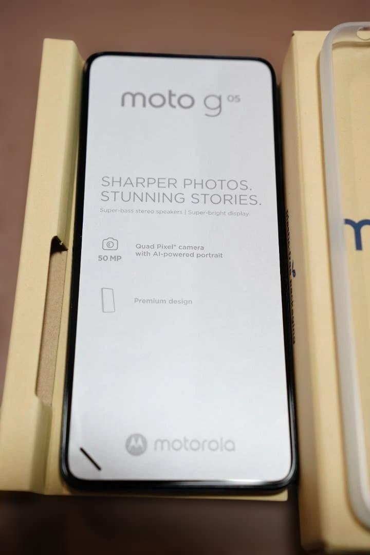 Motorola moto g 05 本体 moto g05