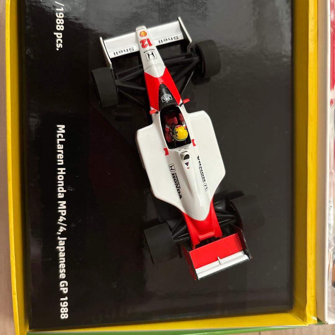 ミニチャンプス A.セナ MP4/4 日本GP 1988