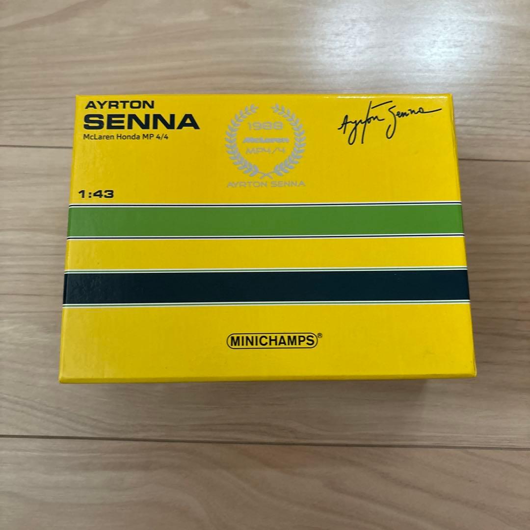 ミニチャンプス A.セナ MP4/4 日本GP 1988