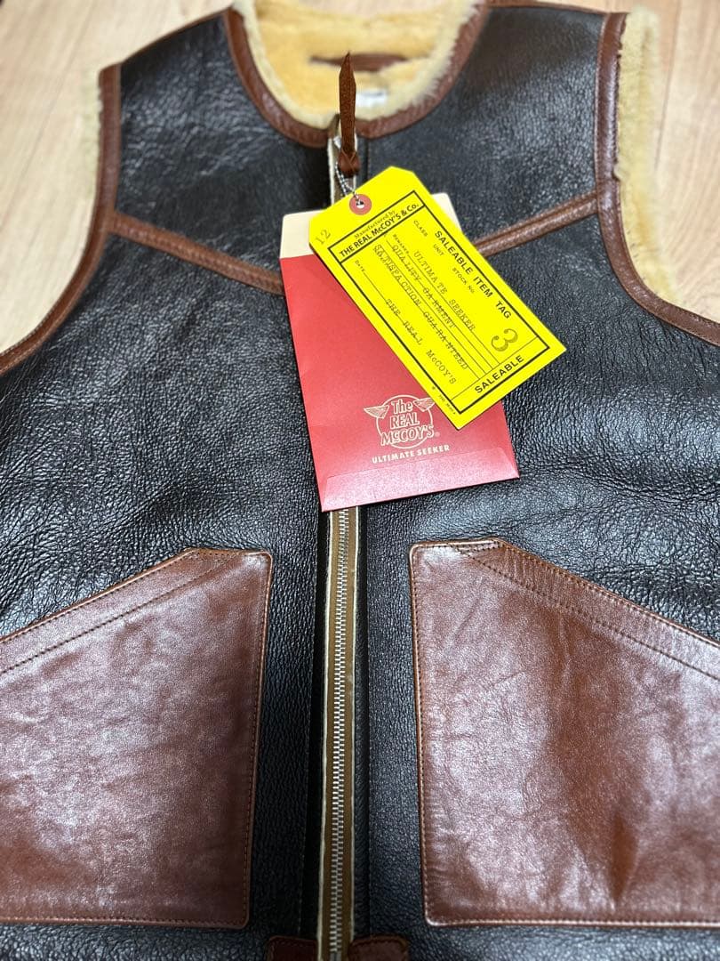 激*熱様 希少　リアルマッコイズ　C-3 ムートンベスト