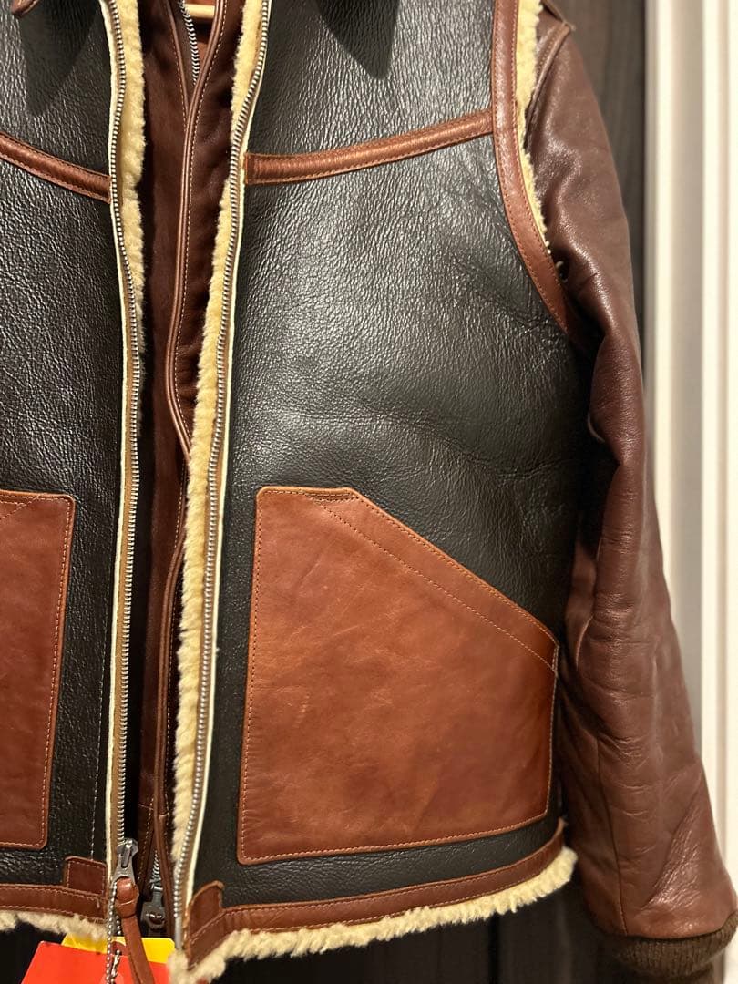 激*熱様 希少　リアルマッコイズ　C-3 ムートンベスト