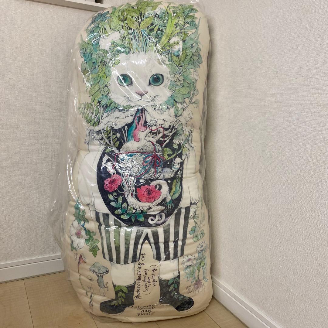 希少！直筆サインイラスト入り！ヒグチユウコさんビッグクッション