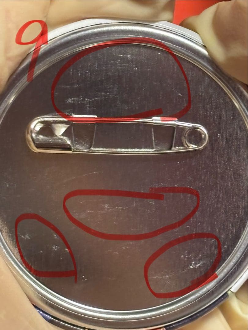 カラフルピーチ からぴち魔法学園缶バッジ 等身ver. ×22