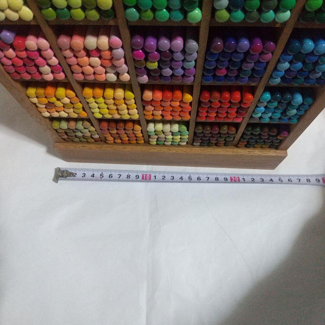 の*中様 収納棚付き　フェリシモ500色 色鉛筆