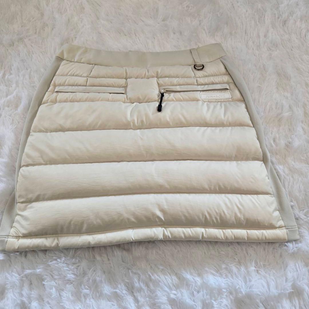 美品✨JUN&ROPEジュンアンドロペ 蓄熱ダウンスカート M