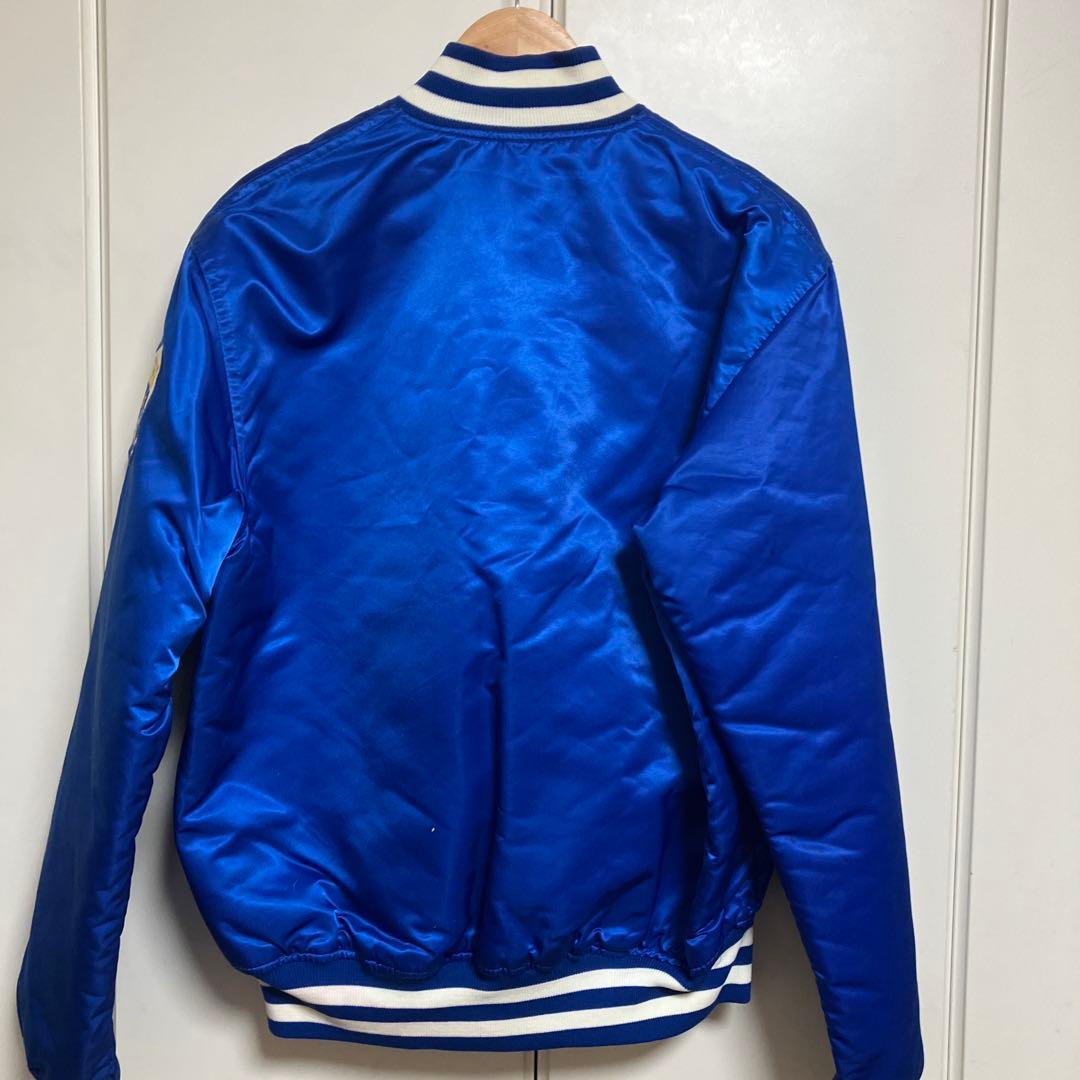 90年代　MLB カンザスシティー　ロイヤルズ　サテンジャンパー　Lサイズ