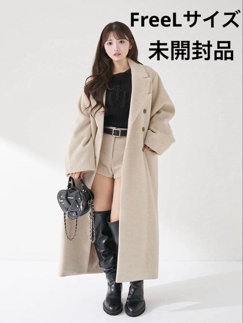 新品 未開封品 Darich ダブルロングチェスターコート