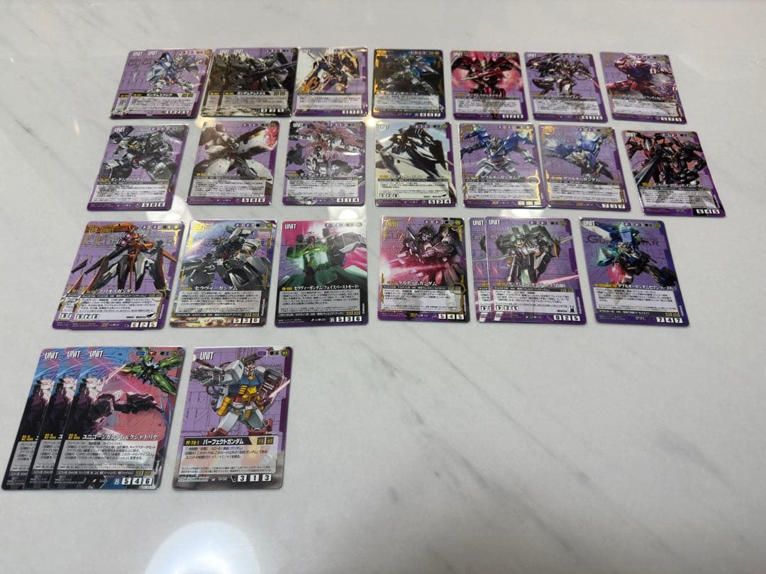 旧ガンダムウォー赤紫デッキ＆おまとめセット連休値下げ中