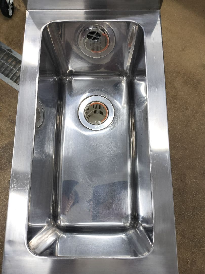 業務用小型シンク　幅30cm 奥行60cm 高80cm〜