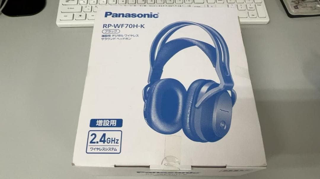 RP-WF70-K用 増設用ヘッドホン ブラック 動作確認済み