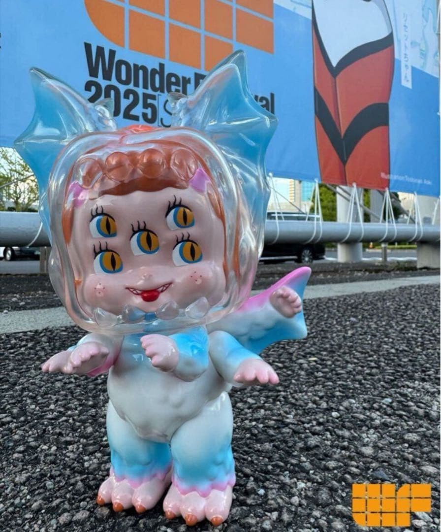 FREAK BABI RED ソフビ MVH x ABAO UNBOX