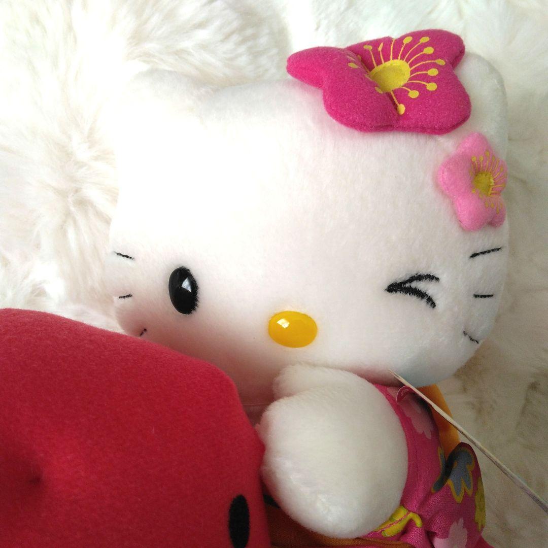 ご当地キティ　和歌山　紀州梅　ハローキティ　ぬいぐるみ　キティ　サンリオ