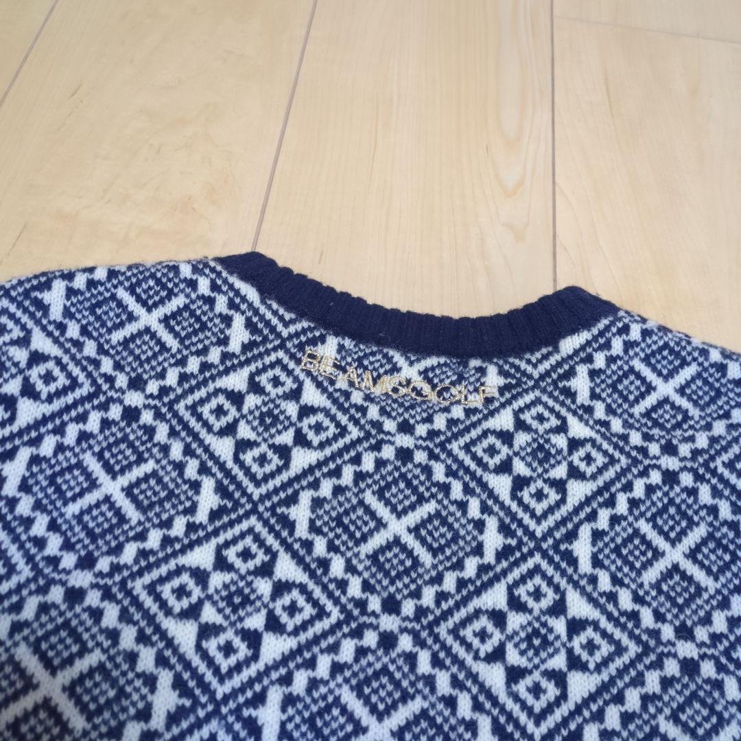 ★美品★BEAMS　GOLF　ニットセットアップ　サイズ　M