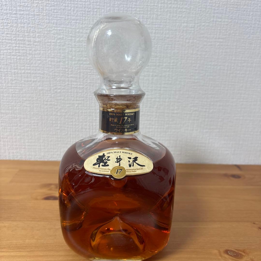 軽井沢17年　100％モルトウイスキー　メルシャン　700ml 澱あり　未開封❸