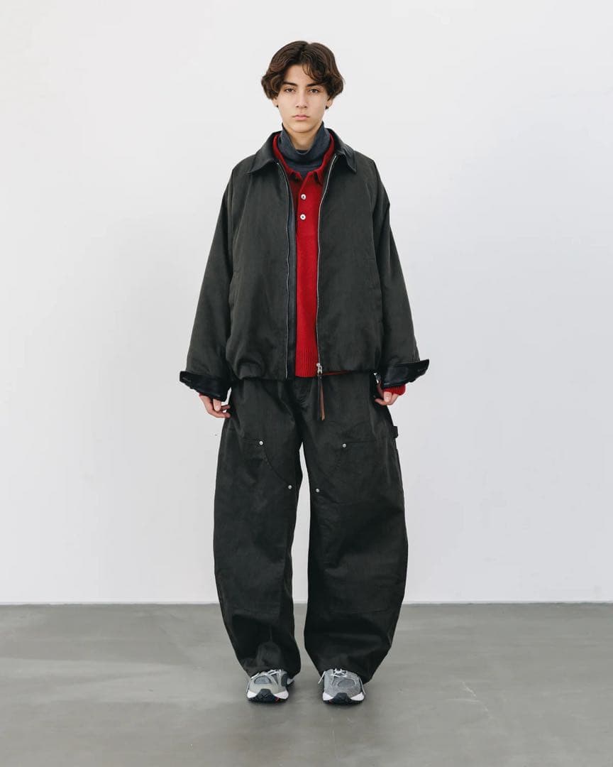 【即完】VINTAGE EFFECT PADDED CITY JACKET