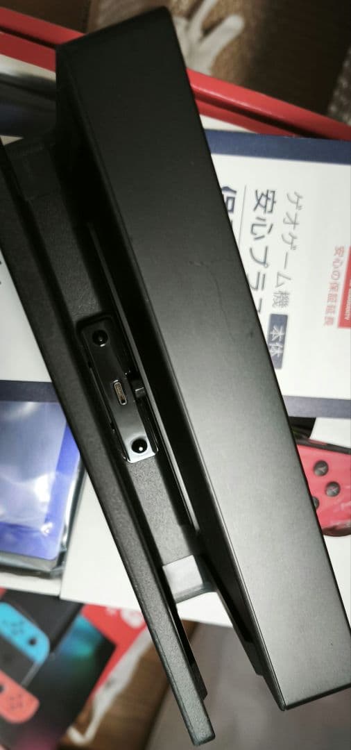 ニンテンドースイッチ　ネオンブルー　本体　中古品