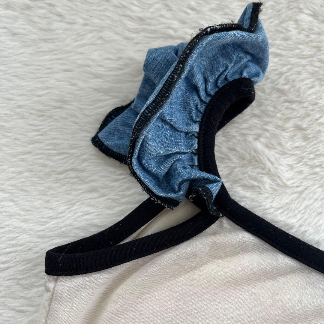 DIOR ロゴタンクトップ　ビスチェノースリーブ