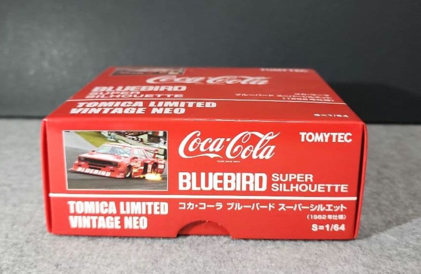 トミーテック 日産 コカ・コーラ ブルーバード スーパーシルエット1982年仕様