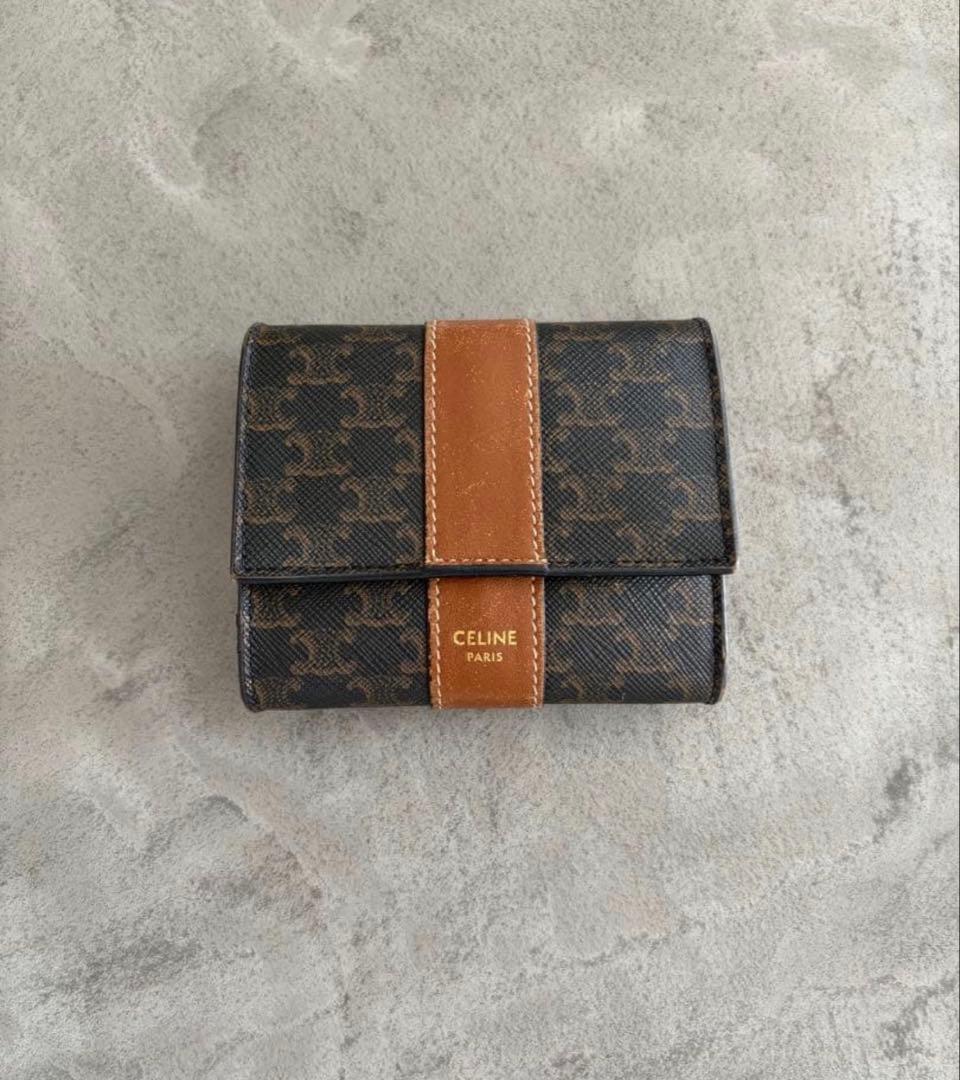 H*i様 CELINE 三つ折り財布 ダークブラウン